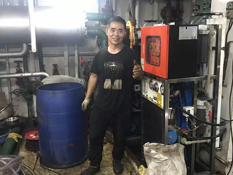 海水淡化設(shè)備現(xiàn)場